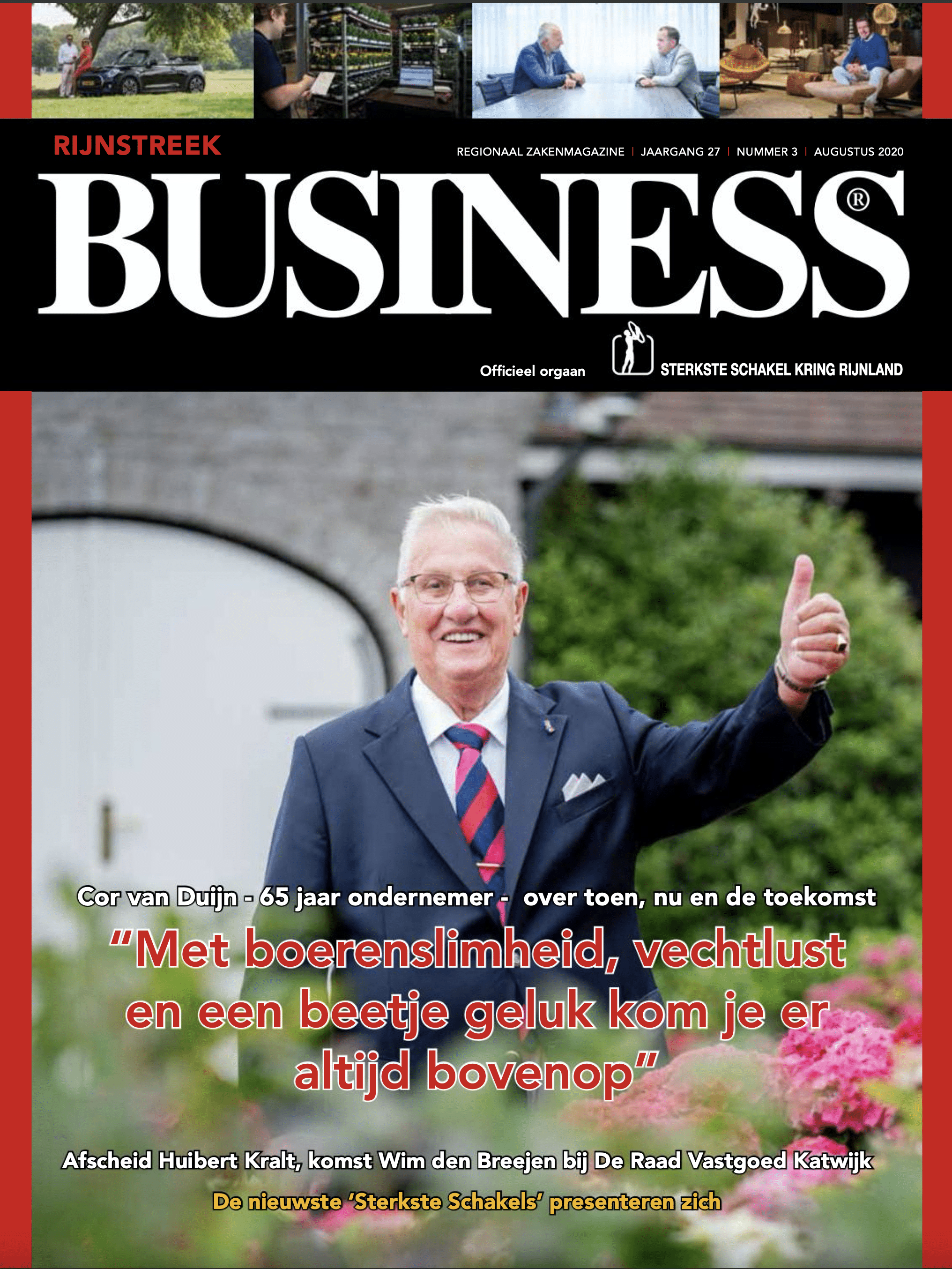 Rijnstreek Business, editie 3 - augustus 2020